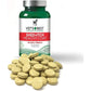 Vet's Best Healthy Coat Shed & Itch Relief Dog Supplements | Relieve Dogs Skin Irritation and Shedding Due to Seasonal Allergies or Dermatitis | 50 Chewable Tablets