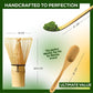 BambooWorx Matcha Whisk Set - (Chasen), Traditional Scoop (Chashaku), Tea Spoon. The Perfect Sets to Prepare a Traditional Cup of Japanese Tea, Handmade from 100% Natural Bamboo - My Store