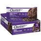 Buy now Quest Nutrition Chocolate Brownie Protein Bar, 20g Protein, 1g Sugar, 4g Net Carb, High Fiber, Gluten Free, 12 Count Double Chocolate Chunk 12 Count (Pack of 1) at indiglob india