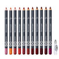 DC-BEAUTIFUL 18 Colors Lip Liners Pencil Set with 2 Pencil Sharpeners, Premium Waterproof Smooth Lip Pencils, Long Lasting Matte Makeup Lipliners