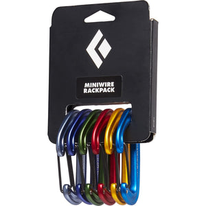 Buy now Black Diamond MiniWire Rackpack | Ultralight Wiregate Carabiners | Color-Coded | Essential Rack for Trad Climbing at indiglob india