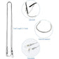 Stainless Steel Eyeglass Holder Chain 80cm Eyeglass Necklace Chain