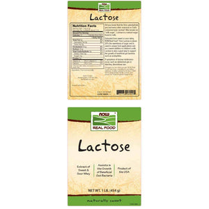 Buy now Now Foods Lactose Milk Sugar - 1 lb (Pack of 5) at indiglob india