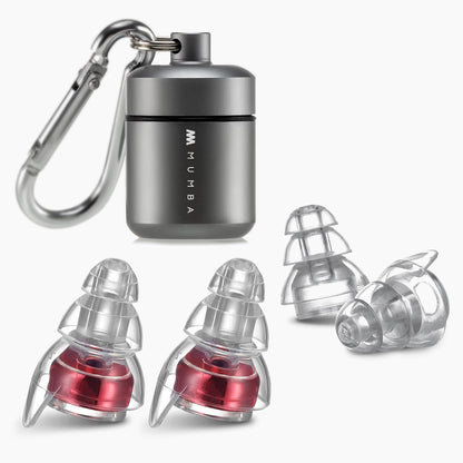 High Fidelity Concert Earplugs, Reusable Musicians Ear Plugs, 24dB Advanced Filter Technology Ear Protection