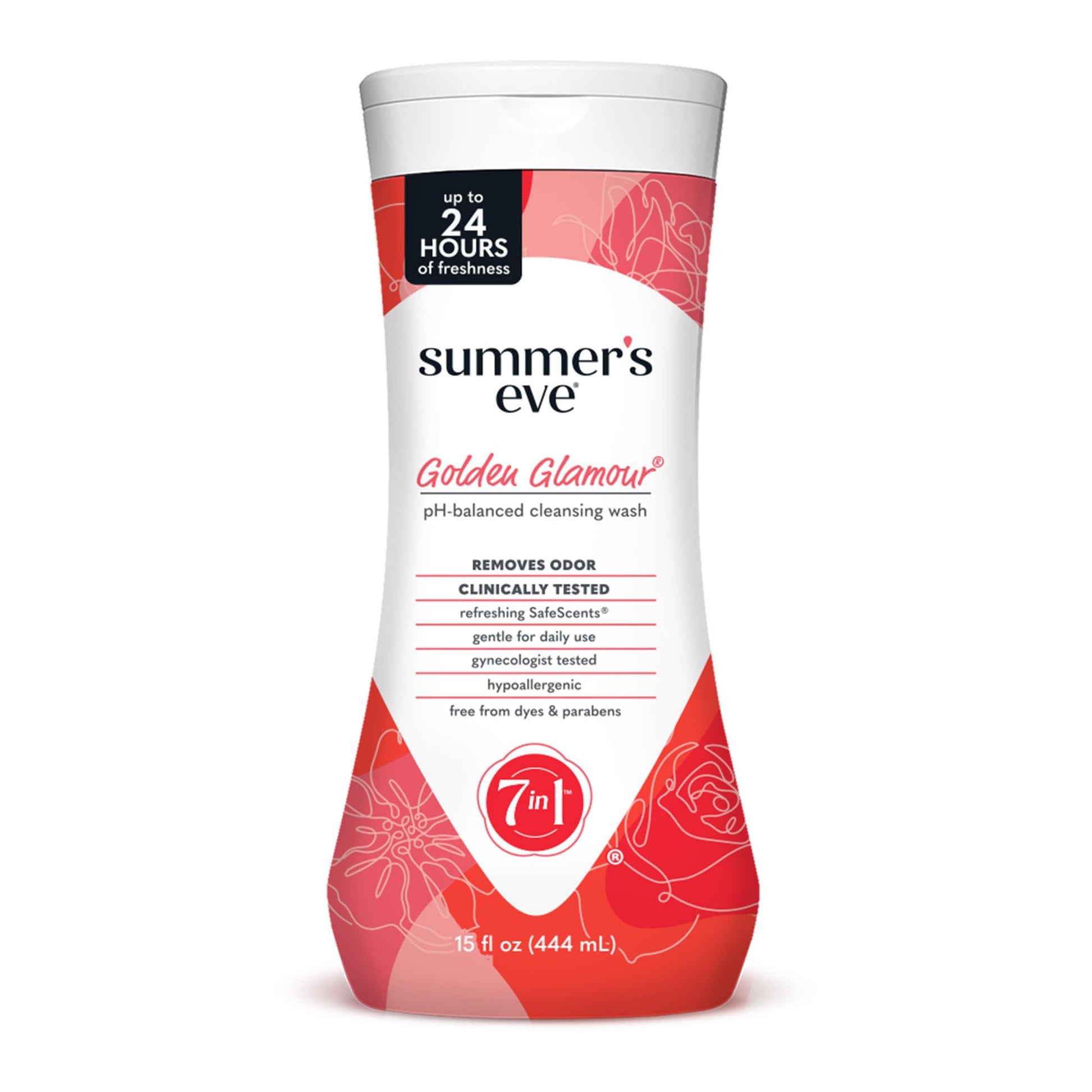 Buy now Summer's Eve Delicate Blossom All-Over Daily Feminine Wash, pH-Balanced Body Wash for Women, Removes Vaginal Odor and Refreshes, 15 Fl Oz Golden Glamour 15 Fl Oz (Pack of 1) at indiglob india
