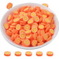 100 Pack Fruit Slime Charms Resin Flatbacks Buttons Polymer Clay Beads for Miniature Fairy Garden Hair Accessories DIY Scrapbooking Phone Case (Multi)