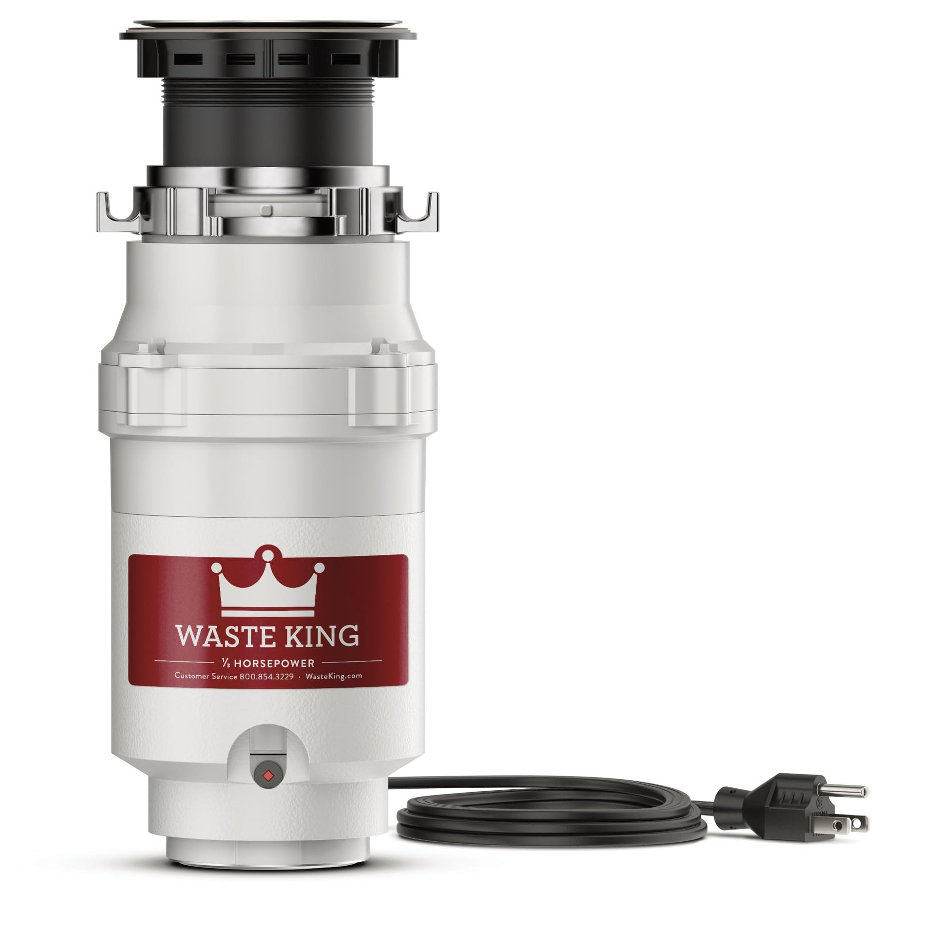 Buy now Waste King Garbage Disposal for Kitchen Sink with Power Cord, Food Waste Disposer, L-8000 1 3 HP - Continuous Feed Disposal Only 2 Year Warranty at indiglob india