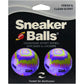 Sneaker Balls Odor-Fighting Shoe Fresheners, Eliminates Unpleasant Smells, Perfect For Sneakers, Gym Bags, Gear Bags, Drawers, Lockers, And More!, Basketball, 2 Pack