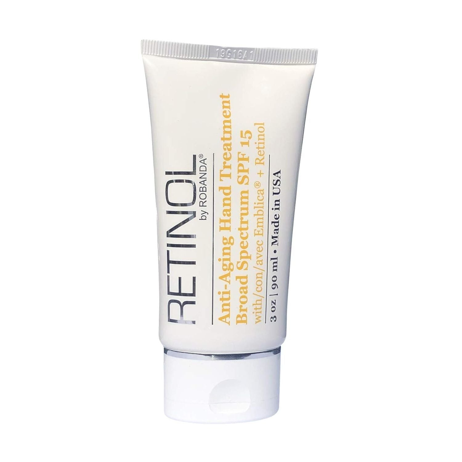 Buy now Robanda Retinol Anti-Aging Hand Cream - Hydrating & Moisturizing Hand Lotion with Anti-Aging Formula to Help Prevent Wrinkles & Reduce Fine Lines, 3 oz, Unscented Natural at indiglob india