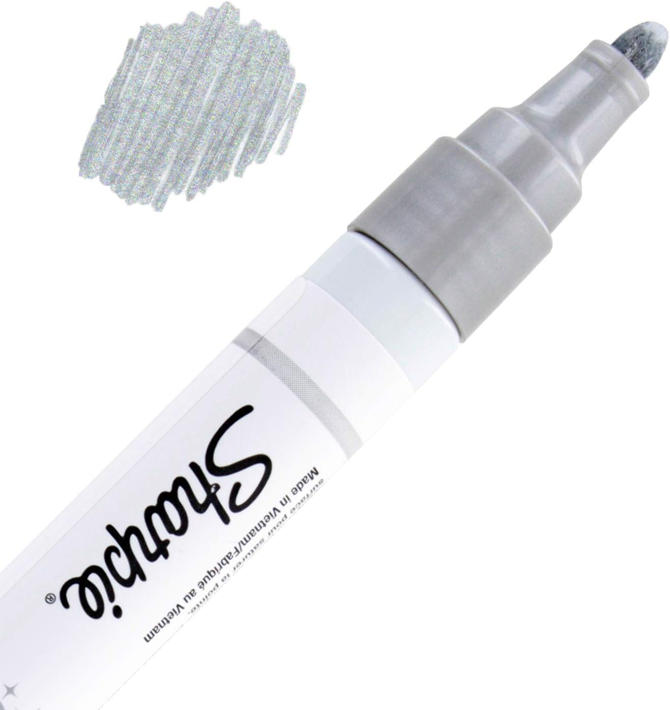 Buy now Sharpie Oil-Based Paint Marker, Medium Point, Metallic Silver Ink, Pack of 3 at indiglob india