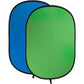 Fotodiox Pro Collapsible Background - 5x7’ Chromakey Green/Chromakey Blue 2-in-1 Background Panel