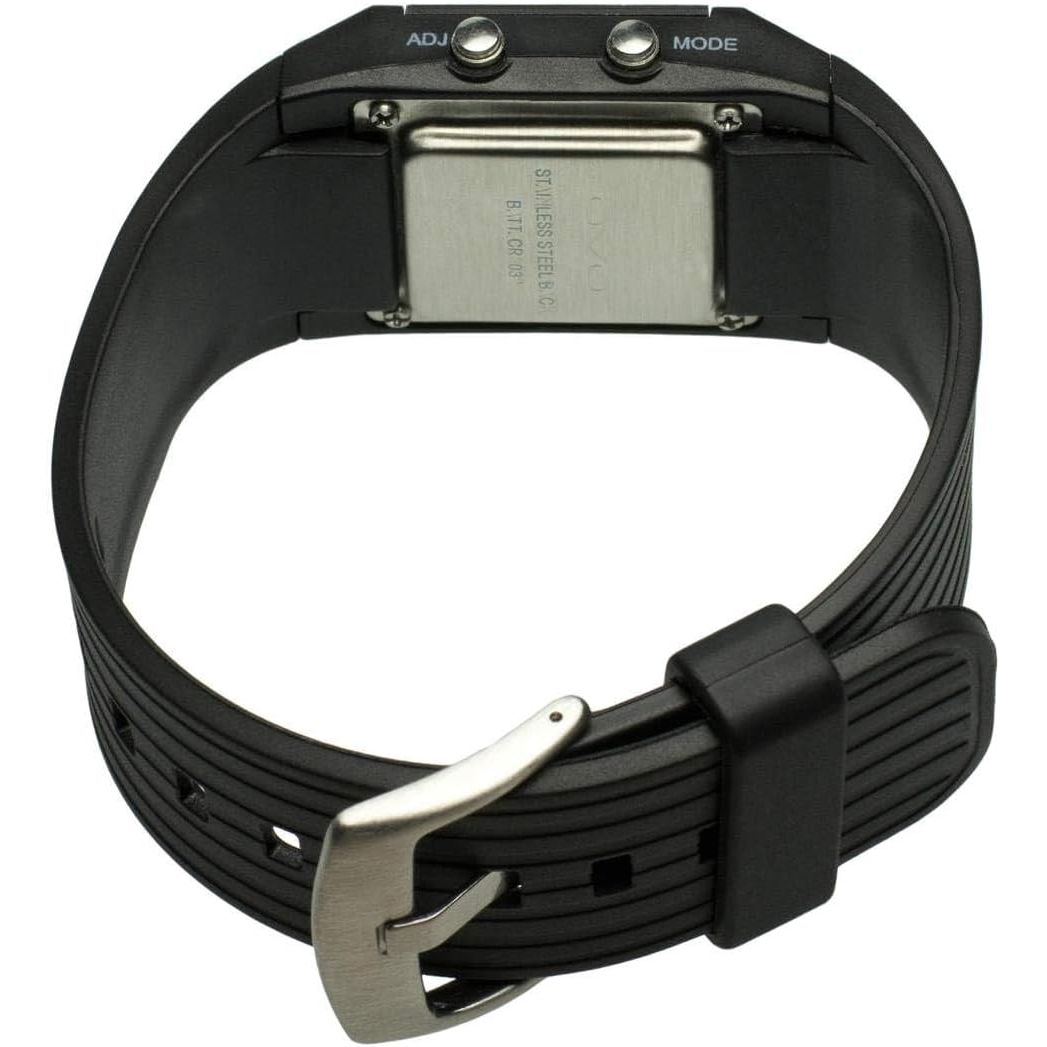 Buy now getDigital Binary Wrist Watch for Professionals with LED Lights - A Black Digital Clock That depicts The time as Binary Code at indiglob india