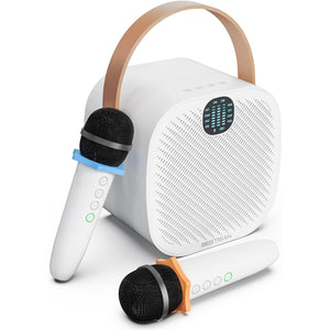 BYL BESTISAN Karaoke Microphone, Portable Wireless Bluetooth Karaoke Mic for Adults&Kids Home Outdoor Party, Karaoke Machine for PC/All Smartphone