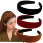 Velvet Wide Headbands for Women Soft Head Bands Diademas Para Mujer De Moda Hairbands for Women Girls Fashion No Slip Headband Hairbands Hair Accessories