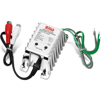 BOSS Audio Systems B65N High Level to RCA Converter for Car Sound Systems - Ground Loop Isolator for Crossover Stereo Equalizer Amplifier Subwoofer - My Store