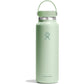 Hydro Flask Water Bottle - Insulated Stainless Steel - Wide Mouth Flex Lid, Non Spill, Leakproof and Refillable in 40 Oz