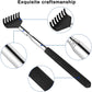 2 Pack Portable Extendable Back Scratcher, Stainless Steel Telescoping Back Scratcher with Beautiful Present Packaging