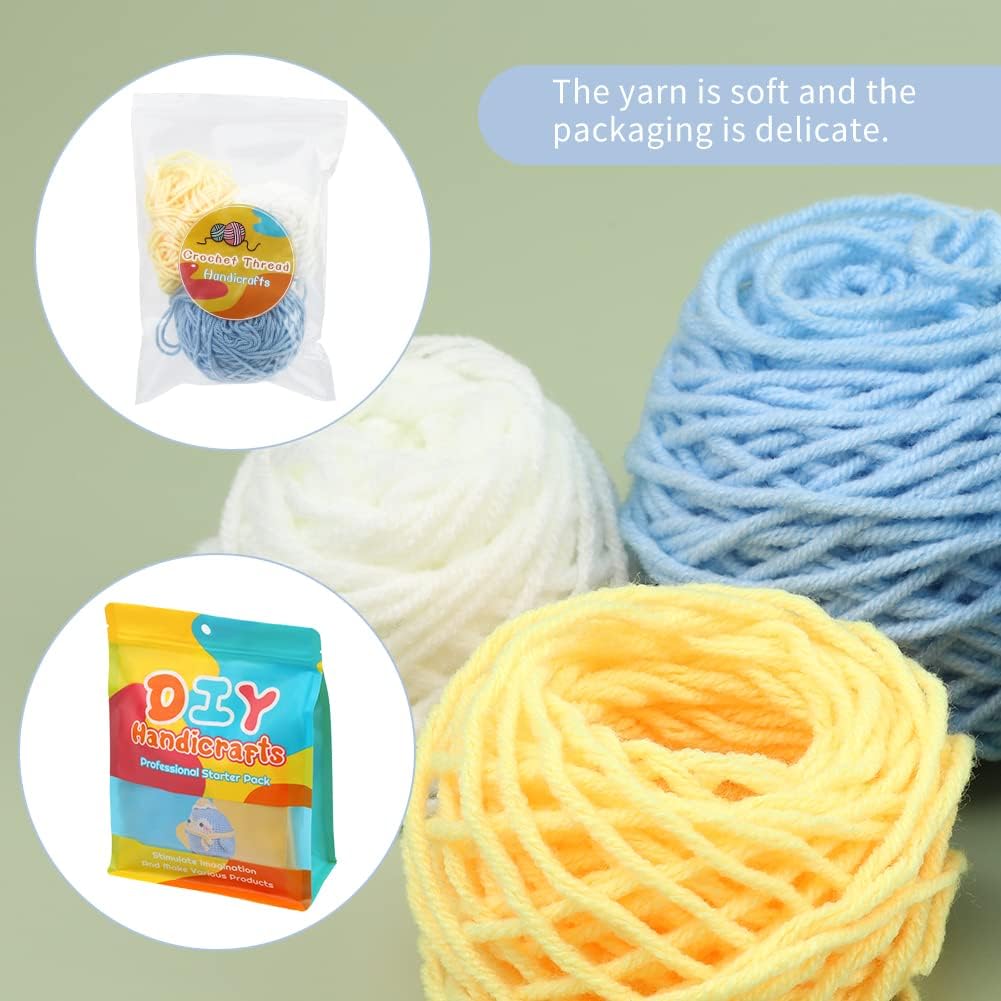 Buy now ZMAAGG Beginners Crochet Kit, Crochet Animal Kit, Knitting Kit with Yarn, Polyester Fiber, Crochet Hooks, Step-by-Step Instructions Video, Crochet Starter Kit for Beginner DIY Craft Art (Penguin) at indiglob india