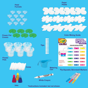 Buy now Crayola Paper Flower Science Kit, Color Changing Flowers, Gift for Kids Ages 7, 8, 9, 10 at indiglob india