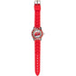 Buy now Disney Pixar Cars Kids' Time-Teaching Watch – Lightning McQueen Design with Red Silicone Strap, Easy-to-Read Dial, and Adjustable Fit for Wrists 5.5" to 8" at indiglob india