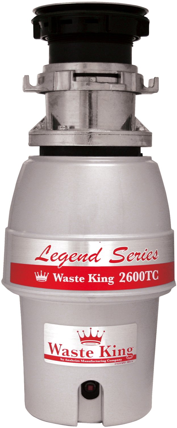 Buy now Waste King Garbage Disposal for Kitchen Sink with Power Cord, Food Waste Disposer, L-8000 1 2 HP - Batch Feed Disposal Only 2 Year Warranty at indiglob india