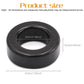 5pcs 42X24X16mm Toroid Core,Ferrite Rings Toroid Core Iron (Black)