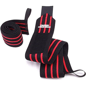 Inzer Iron Z Wrist Wraps (Pair) - Powerlifting Weightlifting Strength Training (20" - Medium)