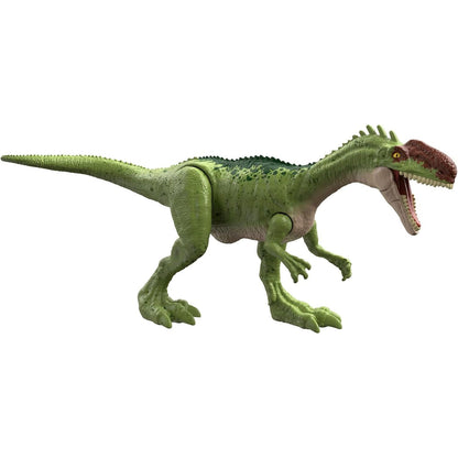 Mattel Jurassic World Camp Cretaceous Fierce Force Dinosaur Action Figure, Monolophosaurus Dino Toy with Movable Joints, Realistic Sculpting & Single-Strike Motion
