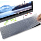 Keyboard Cover for Dell KB216 KB216b KB216t KB216d KB216p Wired & KM636 & Dell Optiplex 5250 3050 3240 5460 7450 7050 & Dell Inspiron AIO 3475/3670/3477 All-in one Desktop Keyboard Protector -Clear