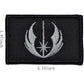 4 Pieces Embroidered Morale Hook and Loop Fastener Tactical Patches