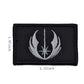 Buy now 4 Pieces Embroidered Morale Hook and Loop Fastener Tactical Patches at indiglob india