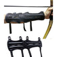 Archery Leather Arm Guard Long 4 Straps Forearm Protective Gear Hunting Arrow Bow
