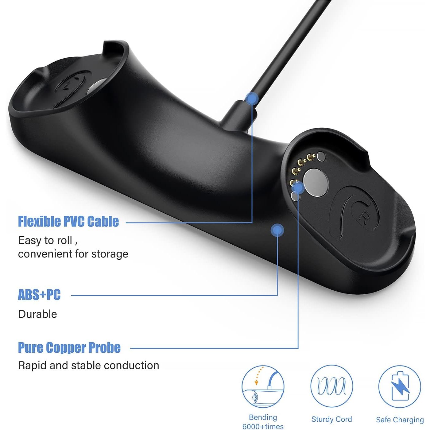 Buy now TUSITA Magnetic Charger Charging Base Compatible with Bose Sport Open Earbuds - 1M at indiglob india