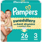 Pampers Baby Diapers - Swaddlers - Size 3, 168 Count, Ultra Absorbent Disposable Infant Diaper