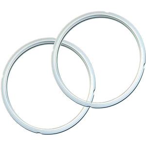 Instant Pot Sealing Ring Mini 3-Qt, Inner Pot Seal Ring, Electric Pressure Cooker Accessories, Non-Toxic, BPA-Free, Replacement Parts, Clear, 2 Count ( Pack of 1)