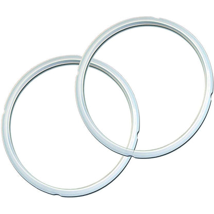 Instant Pot Sealing Ring Mini 3-Qt, Inner Pot Seal Ring, Electric Pressure Cooker Accessories, Non-Toxic, BPA-Free, Replacement Parts, Clear, 2 Count ( Pack of 1)