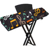Piano Keyboard Dust Cover - 61/88 Keys, Adjustable Electric/Digital Piano Protective Cover with Elastic Band Design - Music#2