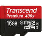 Transcend 2 GB microSD Flash Memory Card TS2GUSD