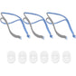 Replacement Headgear Compatible with P10 Nasal Pillow Mask Straps Included 3 Super Elastic Straps and 6 Adjustment Clips(3 Pack)