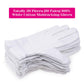 Buy now 100 Percent Cotton Gloves for Dry Hands Eczema, Selizo 10 Pairs White Cotton Gloves for Women Dry Hands Moisturizing Cosmetic Sensitive Irritated Skin Spa at indiglob india
