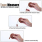 Buy now Sewing Tape Measure, Medical Body Cloth Tailor Craft Dieting Measuring Tape, 60 Inch/1.5M Dual Sided Retractable Ruler with Push Button Round at indiglob india