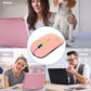 Wireless Bluetooth Mouse for Laptop, Rechargeable Mouse 2.4G USB Optical Wireless Mouse, LED Slim Dual Mode(Bluetooth 5.0 and 2.4G) Wireless Device for Laptop, PC, Mac OS, Android, Windows Champagne