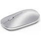 OMOTON Bluetooth Mouse for iPad and iPhone (iPadOS 13 / iOS 13 and Above), Ultra-Thin Wireless Mouse Compatible with Bluetooth Enabled Computer, Laptop, PC, Notebook, and Mac Series (Silver)