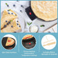 12" Griddle & Crepe Maker, Non-Stick Electric Crepe Pan w Batter Spreader & Recipe Guide- Dual Use Hot Plate for Blintzes, Eggs, Pancakes- Portable, Adjustable Temperature Settings - Breakfast Gift