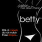 Betty Beauty Fun (Hot Pink) Betty - Color for the Hair Down There Hair Coloring Kit
