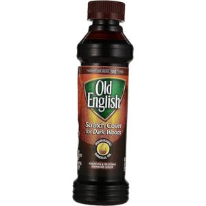 Old English 75144 Scratch Cover For Dark Woods, 8oz Bottle, Wood Polish