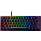 Razer Huntsman Mini 60% Gaming Keyboard: Clicky Optical Switches - Rapid Trigger Mode - Chroma RGB Lighting - PBT Keycaps - Onboard Memory - Snap Tap - Classic Black