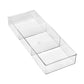 Whitmor 6-Section Clear Drawer Organizer