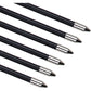 Archery Targeting Arrows 28inch Practice Arrows for Recurve Bow Fiberglass Training Arrows for Kids Youth and Teens (12Pcs/6Pcs)