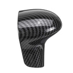Buy now Suitable for Audi Shift knob Cover Shell Interior Modification (ABS Carbon Fiber Plaid) (B) at indiglob india